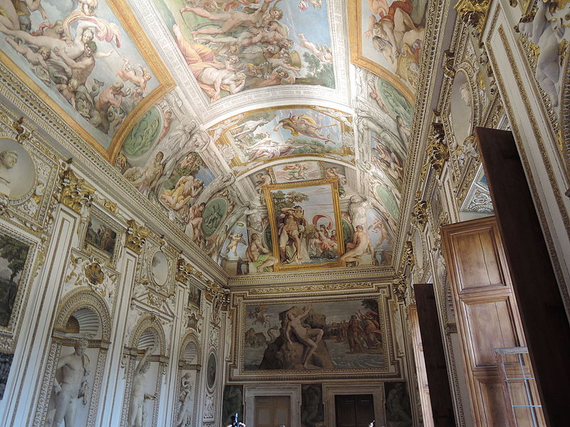Annibale Carracci. Galleria Farnese. Affresco 1598-1606. Roma, Palazzo Farnese.